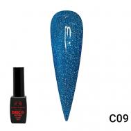 Гель лак Disco Gel Polish светоотражающий A06 Global Fashion