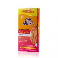 Шугаринг-полоски для депиляции рук и ног  Silk touch Carelax