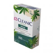 Naturals Hemp Ватные палочки гигиенические в прямоугольной коробке CLEANIC