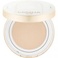 Тональный кушон Glow Cushion "Прозрачное свечение" Missha