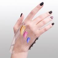 Палитра для визажиста  для смешивания косметики черный  для левшей S VLASOVA JULIA