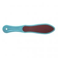 "DGP" Тёрка ФАСОННАЯ абразивная педикюрная двусторонняя с пластиковой ручкой Domix