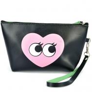 Косметичка белая с надписями Romantic Color