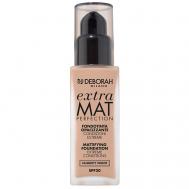 Тональная основа матирующая EXTRA MAT PERFECTION MATTIFYING FOUNDATION DEBORAH MILANO