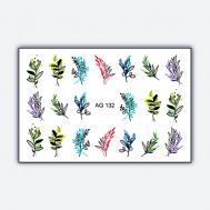 Слайдер дизайн Имитация Аэрографии "Обрис и цвет" Freedecor