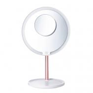 Зеркало для макияжа NV532, с трёхцветной подсветкой и увеличением Jordan&Judy