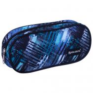 Пенал-косметичка, овальный, Lines Brauberg