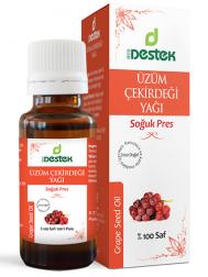 Масло из косточек винограда для лица, тела, волос, увлажнение, питание 50 DESTEK