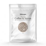 Антицеллюлитный кофейный скраб для тела с розовой солью, маслом жожоба и витамином E 200 Marespa