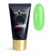 PolyGel COLOR "Black" для моделирования и укрепления ногтей ALL STAR PROFESSIONAL