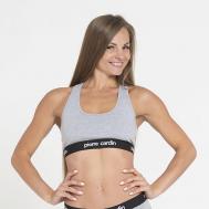 PIERRE CARDIN Топ женский top серый меланж Allure