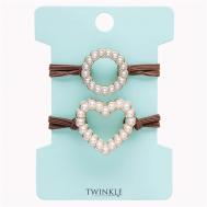 Резинки для волос CIRCLE AND HEART TWINKLE