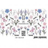 3D Слайдер дизайн с аэрографией "Smile Spring" Freedecor