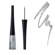 Подводка для глаз с блёстками Deep Liner Sparkly 160 Серебряные блёстки CHARME