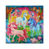 Пазл фигурный на подложке Единороги ГеоДом