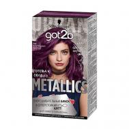 Краска для волос стойкая с эффектом металлик got2b