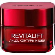 Антивозрастной крем против морщин для лица, контуров и шеи Revitalift 50 L'Oreal Paris