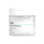 Диски для лица с эффектом деликатного очищения с экстрактом центеллы азиатской Cica Smooth Peeling Pad THE POTIONS