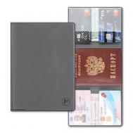 Обложка для автодокументов из экокожи с дополнительными отделениями Flexpocket