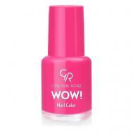 Лак для ногтей WOW! Nail Color Clear 6 GOLDEN ROSE
