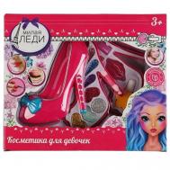 Косметика для девочек тени , блеск для губ, помада, лак Милая Леди