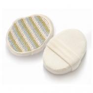 Мочалка для тела натуральная хлопок/сезаль Silva