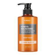Гель для душа Цветок вишни Honey & Macadamia Body Wash 500 Kundal