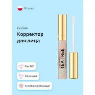 Корректор для лица BOTANIC EXPERT антибактериальный точечный EVELINE