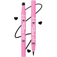 подводка для глаз CUTE black stamp 7Days