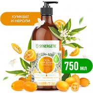 Гель для душа "Кумкват и чувственное нероли" 750 Synergetic
