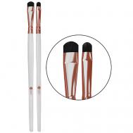 Набор кистей язычковых для окрашивания бровей (классическая и мини) Innovator Cosmetics