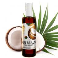 Масло для интенсивного загара SPF0 с каротином,пантенолом и кокосом 100 СПАСИ БАРСУКА