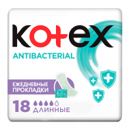 Прокладки Ежедневные Антибак Длинные KOTEX