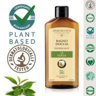 Натуральный Гель для душа концентрированный, парфюмный, тонизирующий "Зеленый чай" 400 L'ERBORISTICA