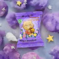 Бомбочка для ванны Happiki "Сонная шипучка" мёд с молоком Laboratory Katrin