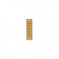 Щётка для маникюра маленькая (3 ряда), прямоугольная, тампико Lei