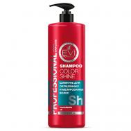 Шампунь "Интенсивный" уход для окрашенных и мелированных волос Professional Salon Hair Care Shampoo Color Shine 1000 EVI Professional