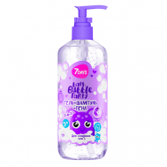Детский шампунь гель для душа и пена BATH BUBBLE PARTY 400 7Days