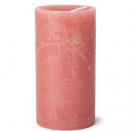 Свеча-столбик Рустик пыльная роза 1 Spaas