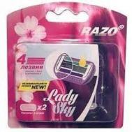 Кассеты 4 лезвия Lady Sky Razo®