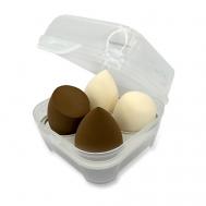 Спонжи для макияжа кофе BEAUTY SHINE