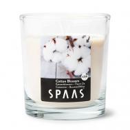 Свеча ароматическая в стакане Цветущий хлопок 1 Spaas
