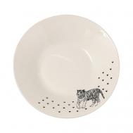 Глубокая тарелка керамическая «Животные» Dolce Ceramo