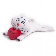 Мягкая игрушка Котик Дарю любовь Button Blue