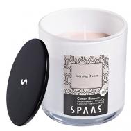 Свеча ароматическая в стакане с алюминиевой крышкой Хлопок 1 Spaas