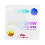 Воск для укладки бровей Mega Brow Clear LOTTIE LONDON