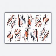 Слайдер дизайн Имитация Аэрографии "Print" Freedecor