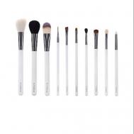 Набор профессиональных кистей для макияжа Pro 10 White BMAKEUP
