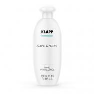 Тоник  CLEAN&ACTIVE Tonic 250 KLAPP Cosmetics