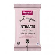 Салфетки влажные для снятия макияжа Premial